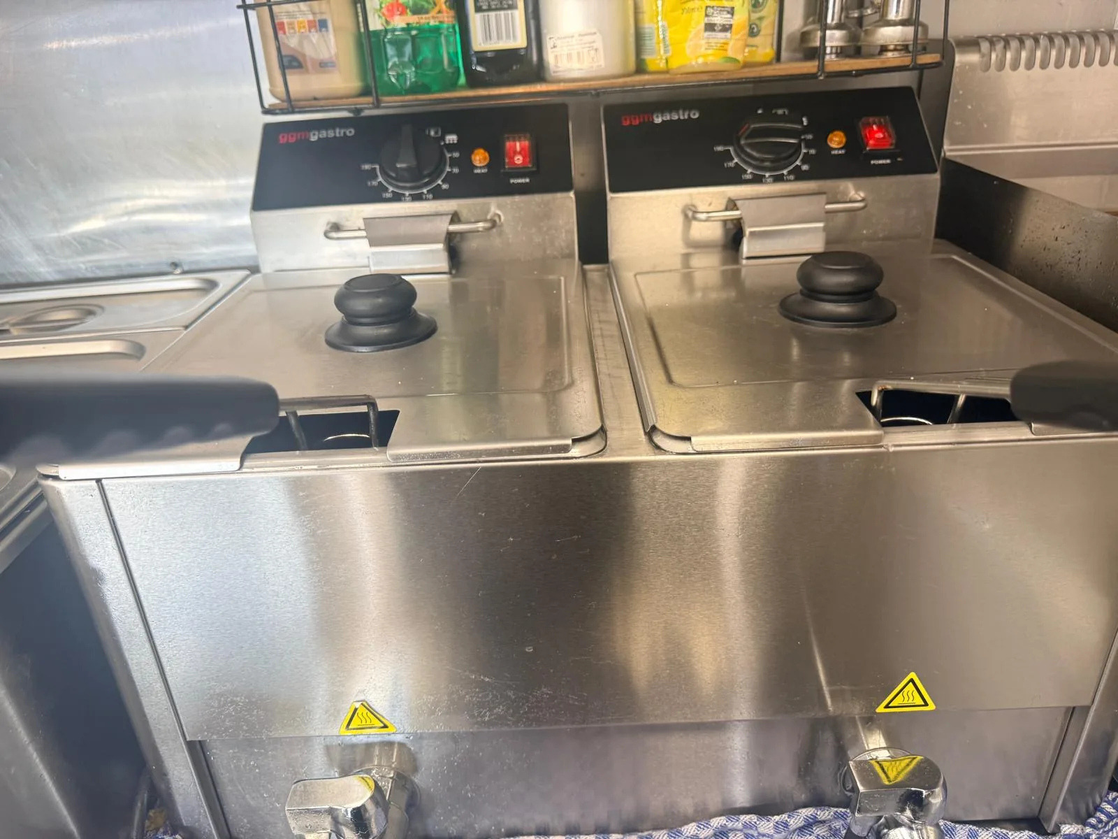 Einblick in den Foodtruck